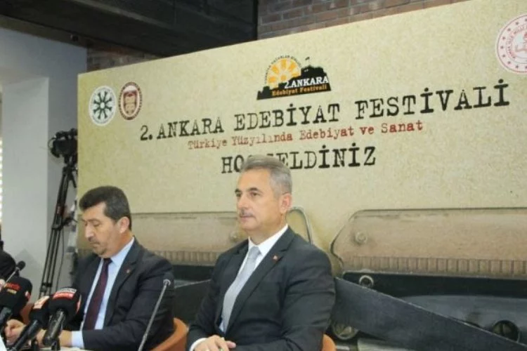 2.Ankara Edebiyat Festivali Mamak’ta başlıyor