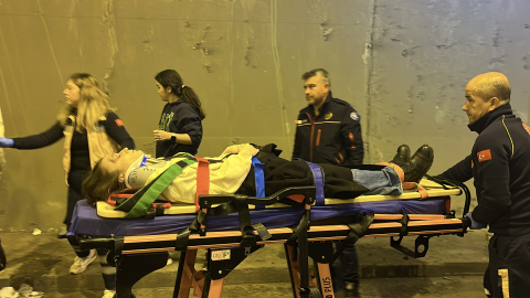 TEM Otoyolu’nda zincirleme kaza: Yaralılar var