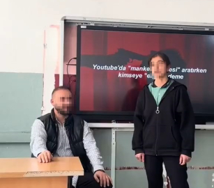 Öğrencisine sözleri 'müstehcenlik' ve 'şiddet' içeren şarkı söyleten öğretmene soruşturma