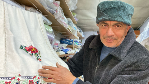 Karslı perdecinin kültürel mirası yaşatma çabası