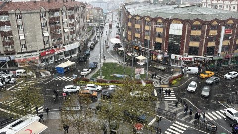 Trakya'da kar yağışı (2)