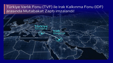 İstanbul- Türkiye Varlık Fonu ve Irak Kalkınma Fonu arasında Mutabakat Zaptı imzalandı