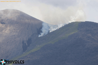 Filipinler'deki Kanlaon Yanardağı'nda patlama meydana geldi