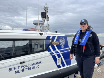 Şehit babasının adını taşıyan botta nöbet tutacak