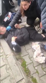 İstanbul- Küçükçekmece'de kaldırımda yürüyen kişiye 12 el ateş edip kaçtılar