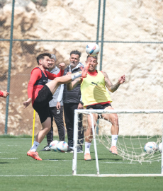 Hatayspor, Gaziantep FK maçı hazırlıklarını sürdürdü