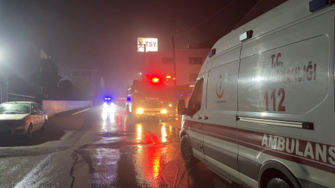 Gebze'de, fabrikada çıkan yangın söndürüldü