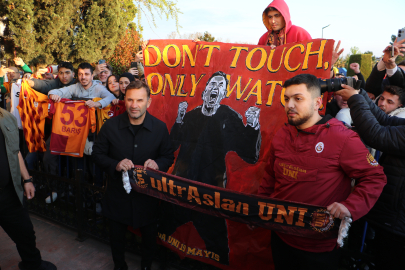 Galatasaray kafilesi, Samsun’a geldi