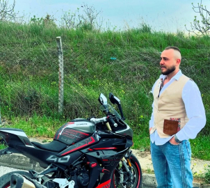 Motosiklet kazasında ölen İsmail, toprağa verildi