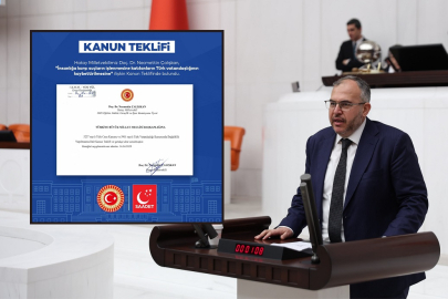 Saadet Partili Çalışkan, insanlığa karşı suç işleyenlerin vatandaşlıktan çıkarılmasına ilişkin kanun teklifini TBMM’ye sundu