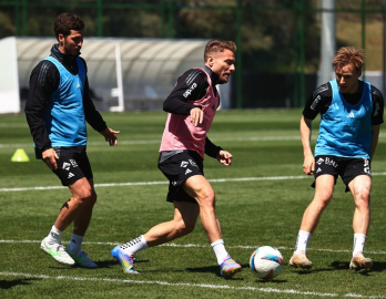 Beşiktaş'ın Göztepe maçı hazırlıkları devam ediyor