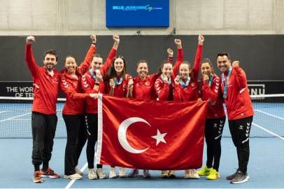 Türkiye A Milli Kadın Tenis Takımı, Litvanya’da tarih yazdı