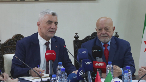 Ticaret Bakanı Ömer Bolat, Suriye’de resmi temaslarda bulundu