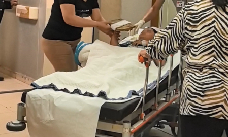 Çocuğun eline saplanan çivi hastanede çıkartıldı