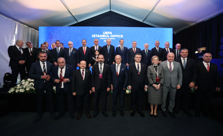 UEFA’nın İstanbul’daki temsilciliğinin açılışı yapıldı / Fotoğraf eklendi