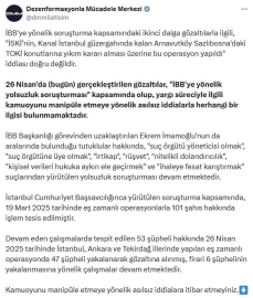 DMM'den İBB'deki gözaltılara ilişkin açıklama