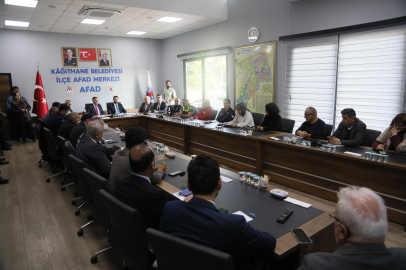 Kâğıthane’de afet koordinasyon toplantısı gerçekleşti