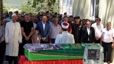 Şehit annesinin son isteği yerine getirildi