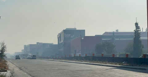 Ot yangınında fabrikaları duman kapladı, işçiler evlerine gönderildi