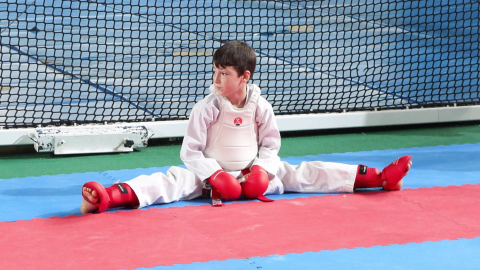 İstanbul - Gazze için karate turnuvası düzenlendi