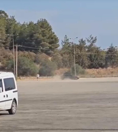 Urla’da drift yapan sürücüye ceza