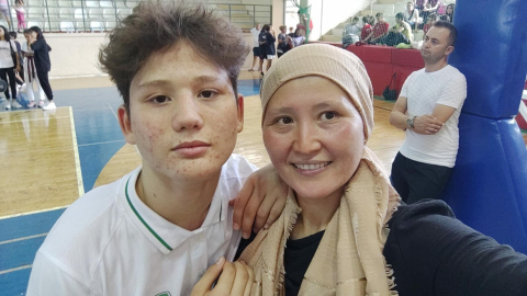 Annesi sayesinde başladığı tekvandoda, milli sporcu oldu / Ek fotoğraf