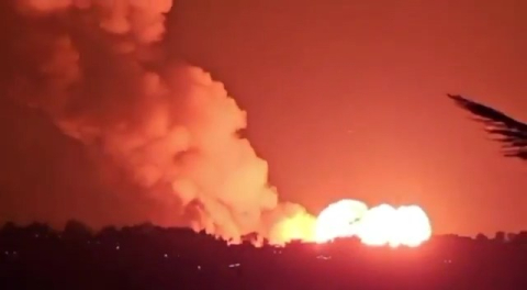 İsrail'in Lübnan'a düzenlediği hava saldırılarında 1 kişi hayatını kaybetti