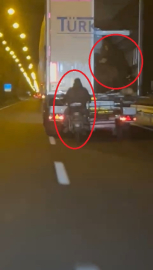 Hareket halindeki TIR'dan koyun çalan 2 şüpheli yakalandı