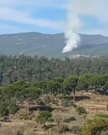 Muğla’da 1 hektar orman yandı /Video eklendi