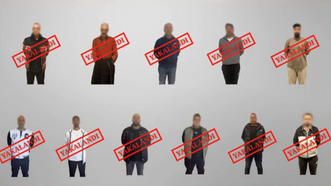 Kırmızı bültenle ve ulusal seviyede aranan 11 suçlu Türkiye'ye getirildi