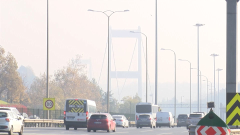 İstanbul - İstanbul Boğazı’nda sis etkili oluyor