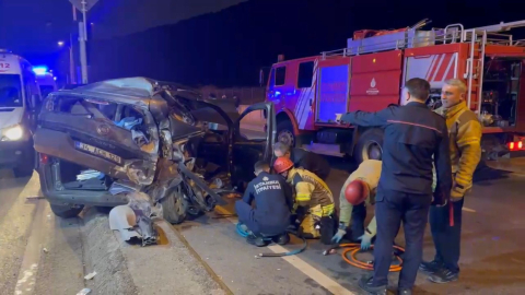 İstanbul - Maltepe'de zincirleme kaza: 4 yaralı