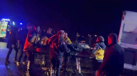 Mardin’de 3 aracın karıştığı kazada 3 ölü, 6 yaralı (2)