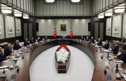 Cumhurbaşkanlığı Kabinesi toplandı