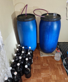 Tekirdağ'da 665 litre sahte içki ele geçirildi