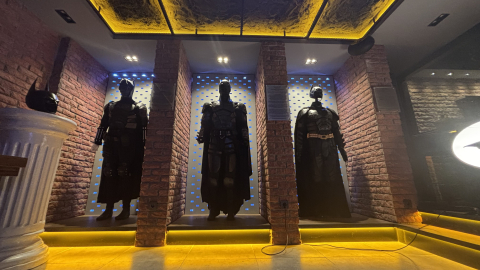 Üniversiteli gencin 'Batman' tutkusu / Ek fotoğraflar