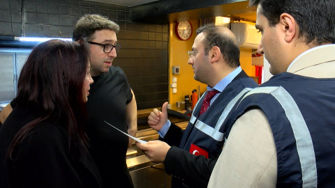 İstanbul - Sarıyer'de 'referans' ile müşteri alan hamburgerci denetlendi