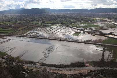 Menteşe'de sağanak; metrekareye 2 günde 60 kilogram yağış düştü
