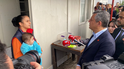 Özgür Özel: Depremin siyaseti olmaz / Ek fotoğraflar