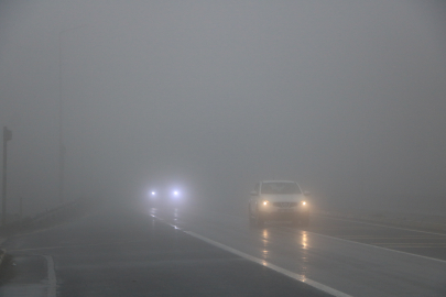 Bolu Dağı'nda yoğun sis