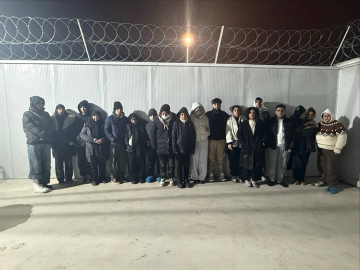 Edirne’de 18 kaçak göçmen yakalandı