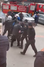 Batman'da 'pankart' gerginliği