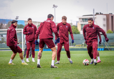 Trabzonspor, Gaziantep FK maçı hazırlıklarını sürdürdü