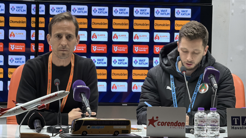 Corendon Alanyaspor - RAMS Başakşehir FK maçının ardından