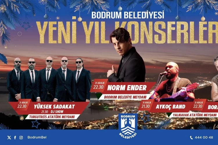 Bodrum'da belediyenin yılbaşı etkinlikleri iptal edildi
